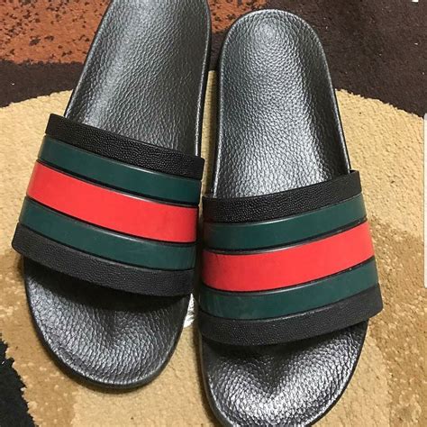 gucci foam flip flops|gucci flops price.